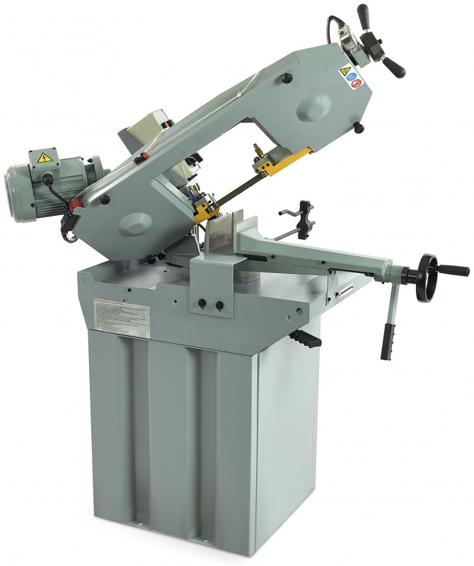 HBM 210 Profi Metaallintzaag 400V 2 Toeren 750W 170 mm Zaagcapaciteit 160 kg
