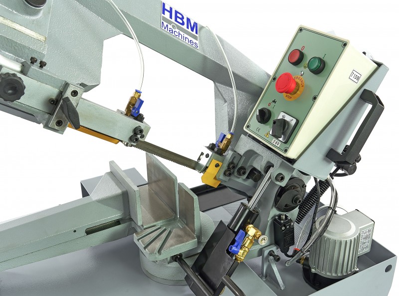 HBM 210 Profi Metaallintzaag 400V 2 Toeren 750W 170 mm Zaagcapaciteit 160 kg
