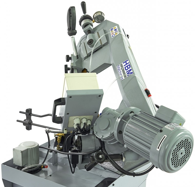 HBM 210 Profi Metaallintzaag 400V 2 Toeren 750W 170 mm Zaagcapaciteit 160 kg

