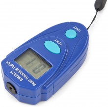HBM digitale laagdiktemeter voor autolak, millimeter, 3V CR2032, blauw