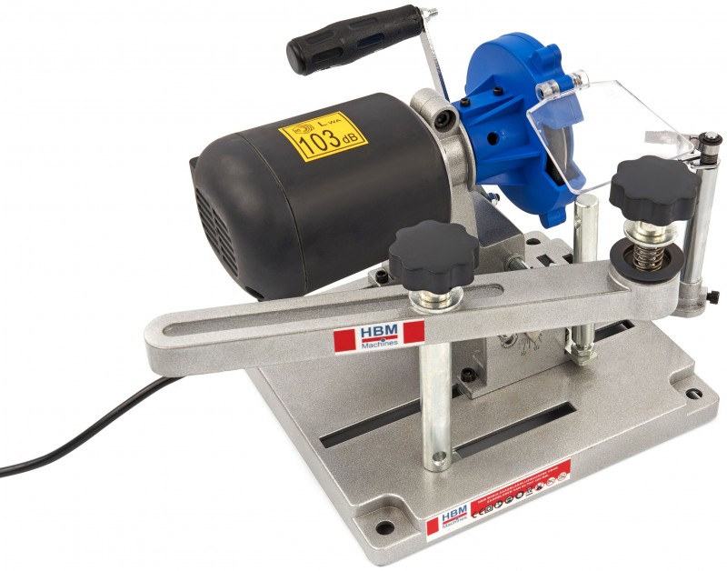 HBM Widia Savklingeslibemaskine til savklinger 90-400 mm, 110 W, 230 V, IP44, 5300 rpm