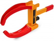 HBM Universele Wielklem van Staal met Slot voor Wielen 185-290 mm HBM Universele Wielklem van Staal met Slot voor Wielen 185-290 mm