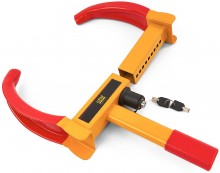 HBM Universele Wielklem van Staal met Slot voor Wielen 185-290 mm HBM Universele Wielklem van Staal met Slot voor Wielen 185-290 mm