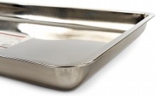 HBM Rustfri Stål Olieopsamlingsbak 600 x 400 x 48 mm - Drypbakke 10 l