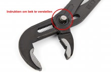 HBM 3-delige professionele waterpomptangenset met snelverstelling, bek 37,5 mm
HBM 3-delige professionele waterpomptangenset met snelverstelling, bek 37,5 mm
