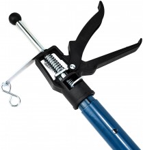 HBM justerbar støtte med automatisk lås 115-290 cm, 75 mm bred