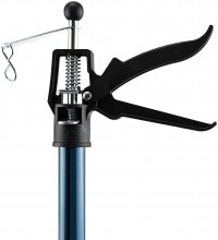 HBM justerbar støtte med automatisk lås 115-290 cm, 75 mm bred