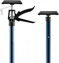 HBM justerbar støtte med automatisk lås 115-290 cm, 75 mm bred