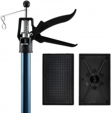 HBM justerbar støtte med automatisk lås 115-290 cm, 75 mm bred