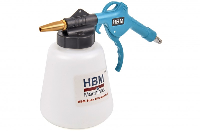 HBM Soda Strålepistol - 120 l/min Luftforbrug.