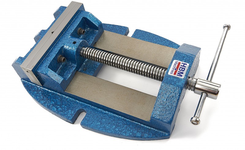 HBM Professionele Boorklem met V-bek - Maximale Opening 82,5 mm