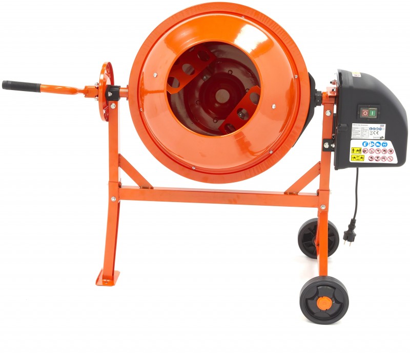 HBM 63 Liter Mobil Betonblander 220 W, 230 V, Stål.