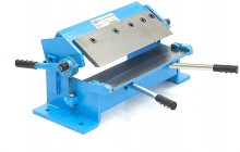 HBM fingerbukkemaskine 1 x 305 mm - metal, maksimal bukkekvinkel 135°, fingre 25/50/75/100 mm, blå.