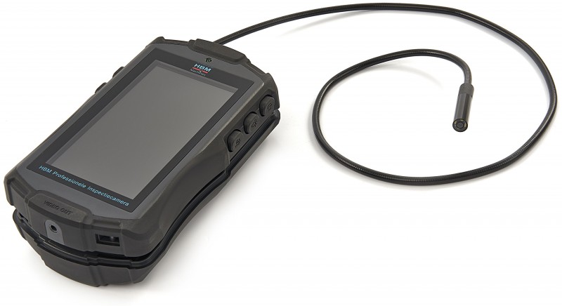 HBM Professionele Inspectiecamera Endoscoop 110 mm Full Color LCD Display IP67 2x Zoom
