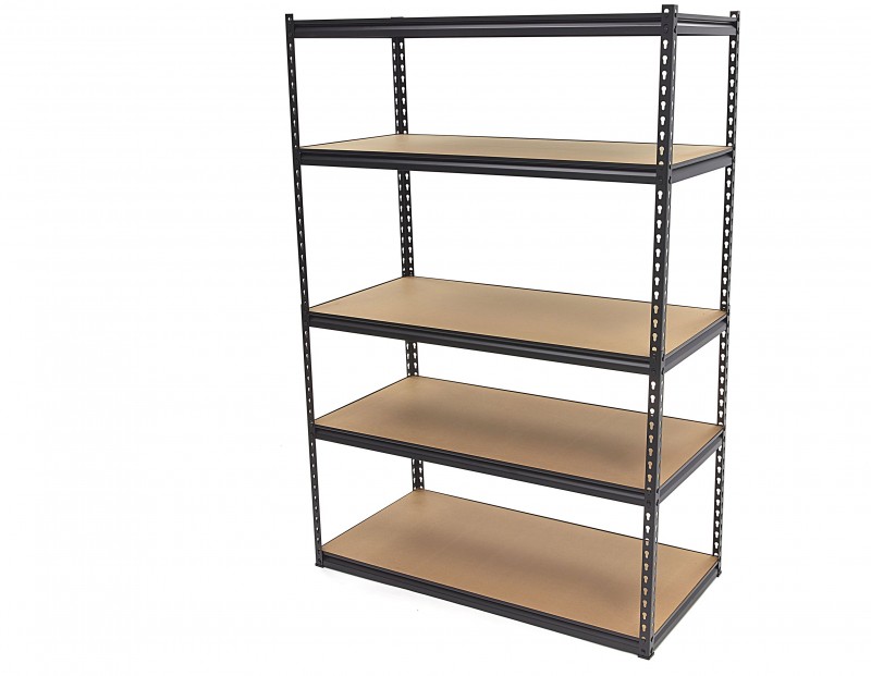 HBM extra brede stellingkast 2-delig, 5 planken, 60 kg per plank, 122 x 61 x 183 cm