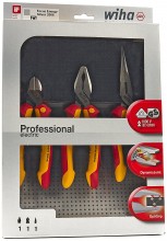 WIHA Industrial VDE Tangenset 3-delig Model Z 99 0 09 - Combinatietang, Puntbektang, Draadkniptang
