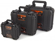 Tactix IP65 waterdichte, stofdichte en stootvaste polypropeen koffer 34,5 x 29,5 x 15,5 cm