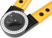 HBM Universele Waterpas 500 mm - Blokhaak, Zweihaak, Cirkeltrekker, Millimeter, Centimeter, Hoekgraden