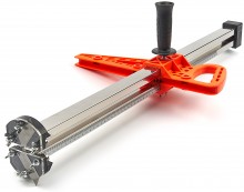 HBM gipsplaatsnijder en gipswandsnijder 2-60 cm, snijdiepte 600 mm, klembereik 9 mm, handvat 320 mm