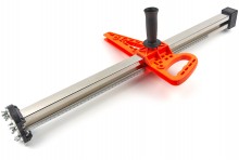 HBM gipsplaatsnijder en gipswandsnijder 2-60 cm, snijdiepte 600 mm, klembereik 9 mm, handvat 320 mm