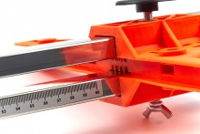 HBM gipsplaatsnijder en gipswandsnijder 2-60 cm, snijdiepte 600 mm, klembereik 9 mm, handvat 320 mm