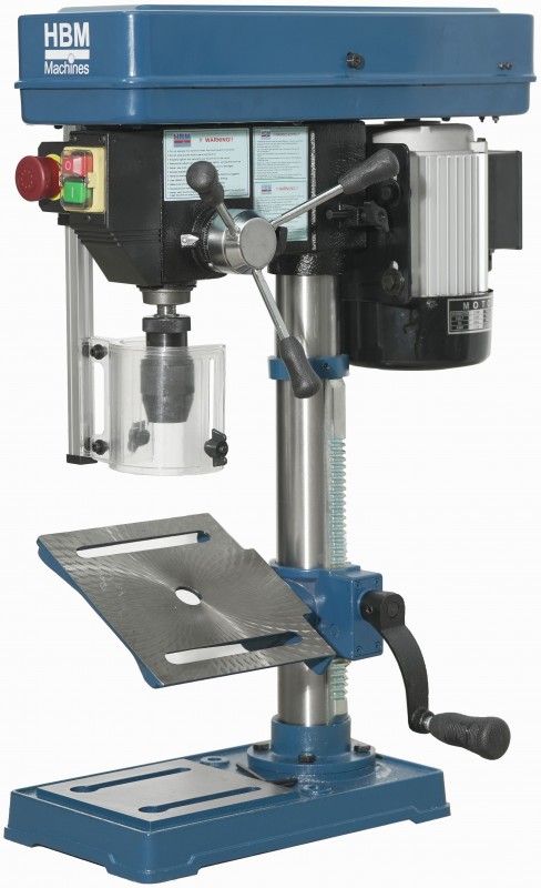 HBM 14 mm Professionele Kolomboormachine 375W 230V B16 voor Metaal en Staal