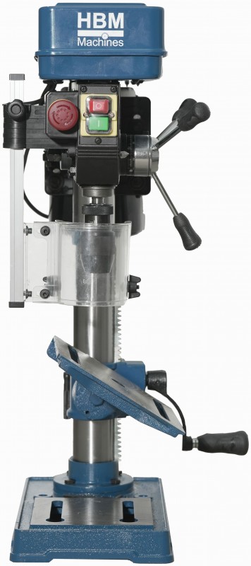 HBM 14 mm Professionele Kolomboormachine 375W 230V B16 voor Metaal en Staal