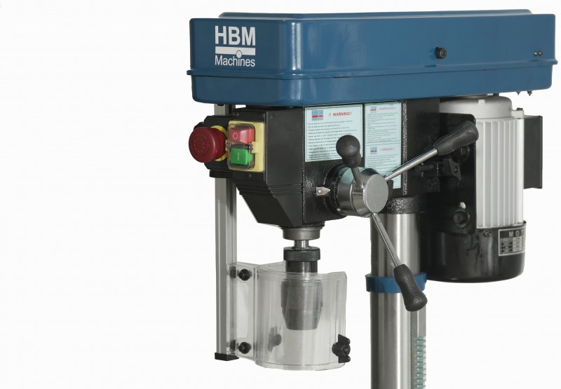 HBM 14 mm Professionele Kolomboormachine 375W 230V B16 voor Metaal en Staal