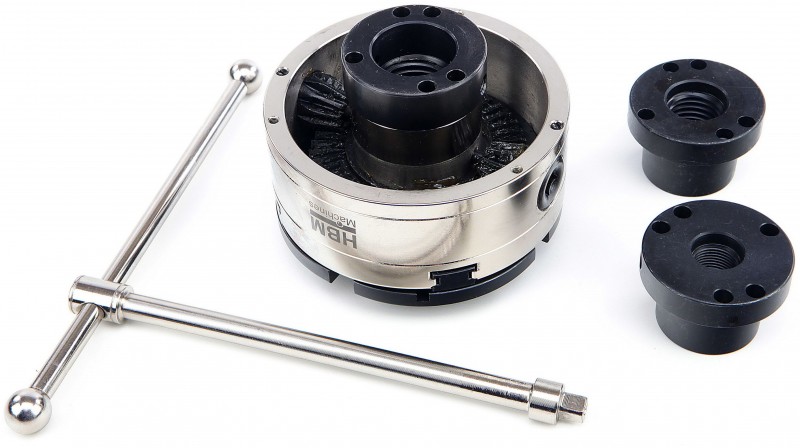 HBM CK 5-4 H Træpatron til trædrejebænk Ø125 mm HBM CK 5-4 H Træpatron til trædrejebænk Ø125 mm