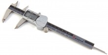 Dasqua Professionele Digitale Schuifmaat 150 mm IP54 Groot Scherm Metalen Behuizing 0,01 mm Incl. Opbergkoffer