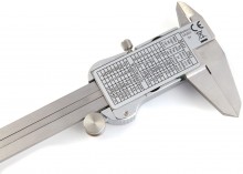 Dasqua Professionele Digitale Schuifmaat 150 mm IP54 Groot Scherm Metalen Behuizing 0,01 mm Incl. Opbergkoffer