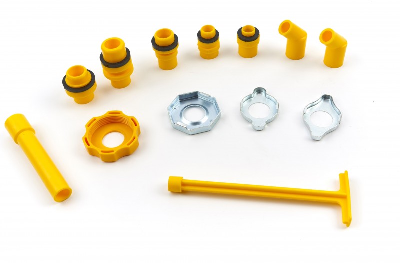 HBM 15-delige morsvrije trechterset van plastic