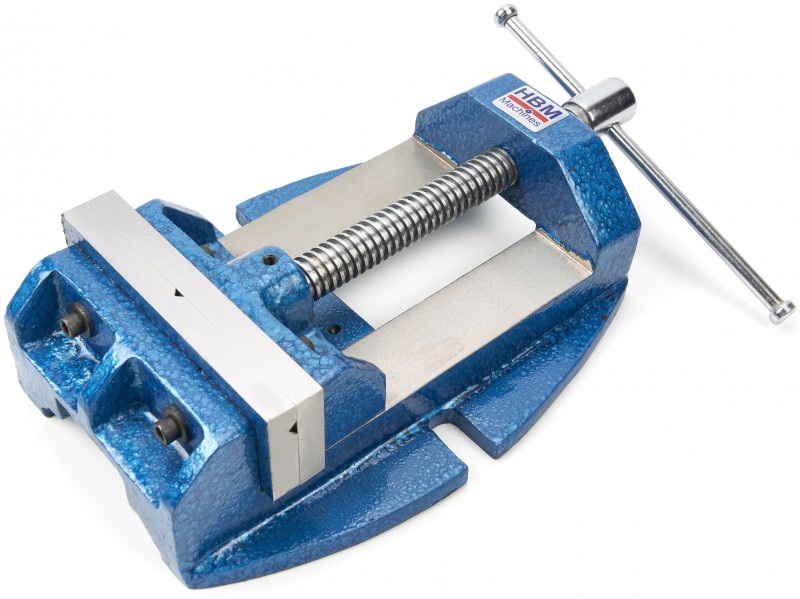 HBM Professionele Boorklem/Freesklem met V-bek 135 mm, maximale opening 135 mm HBM Professionele Boorklem/Freesklem met V-bek 135 mm, maximale opening 135 mm