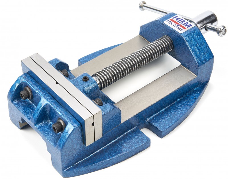 HBM Professionele Boorklem/Freesklem met V-bek 105 mm Maximale Opening 105 mm