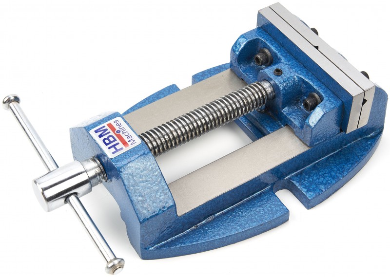 HBM Professionele Boorklem/Freesklem met V-bek 105 mm Maximale Opening 105 mm