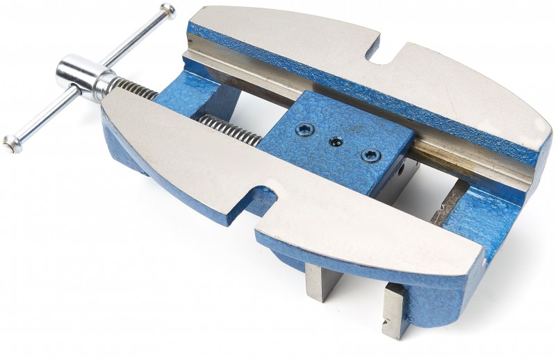 HBM Professionele Boorklem/Freesklem met V-bek 105 mm Maximale Opening 105 mm