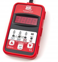 AOK professionele accu- en dynamotester 12V loodbatterij 150 A, accubewaker, 50 cm AOK professionele accu- en dynamotester 12V loodbatterij 150 A, accubewaker, 50 cm