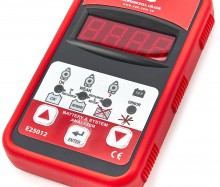 AOK professionele accu- en dynamotester 12V loodbatterij 150 A, accubewaker, 50 cm AOK professionele accu- en dynamotester 12V loodbatterij 150 A, accubewaker, 50 cm