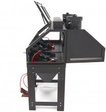 HBM SBC 880 Dubbele Straalcabine met 2 afzuigers, 8 bar, 195 kg
