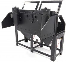 HBM SBC 880 Dubbele Straalcabine met 2 afzuigers, 8 bar, 195 kg
