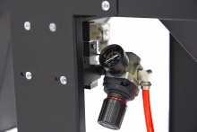 HBM SBC 880 Dubbele Straalcabine met 2 afzuigers, 8 bar, 195 kg
