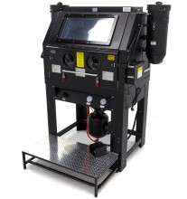HBM SBC 990 Hoge Druk Straalcabine 6 Bar met 2 Afzuigers
