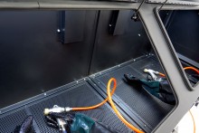 HBM SBC 880 Dubbele Straalcabine met 2 afzuigers, 8 bar, 195 kg
