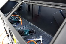 HBM SBC 880 Dubbele Straalcabine met 2 afzuigers, 8 bar, 195 kg

