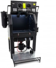 HBM SBC 990 Hoge Druk Straalcabine 6 Bar met 2 Afzuigers
