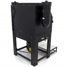 HBM SBC 990 Hoge Druk Straalcabine 6 Bar met 2 Afzuigers
