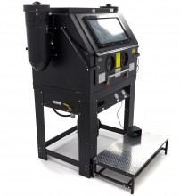 HBM SBC 990 Hoge Druk Straalcabine 6 Bar met 2 Afzuigers
