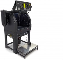 HBM SBC 990 Hoge Druk Straalcabine 6 Bar met 2 Afzuigers
