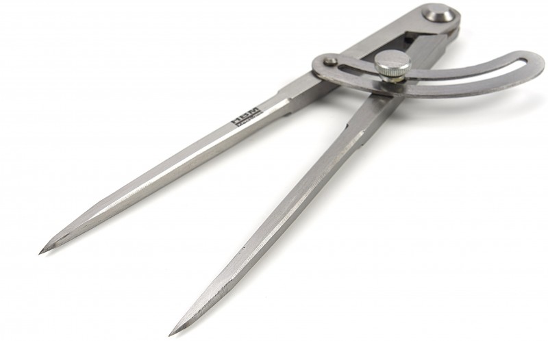 HBM Professionele Steekpasser 200 mm