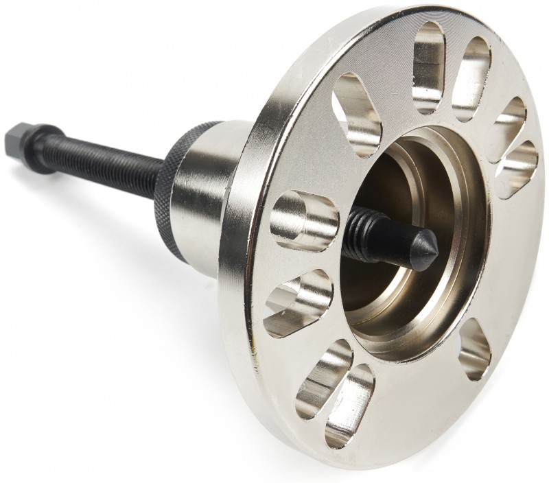 HBM 10 Ton Hydraulisk Hjulnavaftrækkersæt med Slagaftrækker, 7-delt, med Opbevaringskuffert, til Audi, Citroën, Fiat, Opel, Peug HBM 10 Ton Hydraulisk Hjulnavaftrækkersæt med Slagaftrækker, 7-delt, med Opbevaringskuffert, til Audi, Citroën, Fiat, Opel, Peug